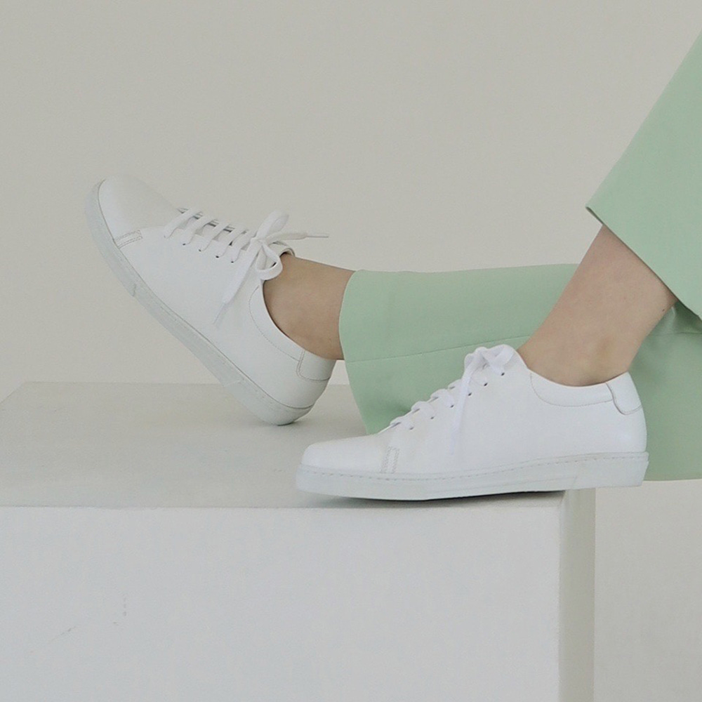 ［unisex］basic sneakers_white